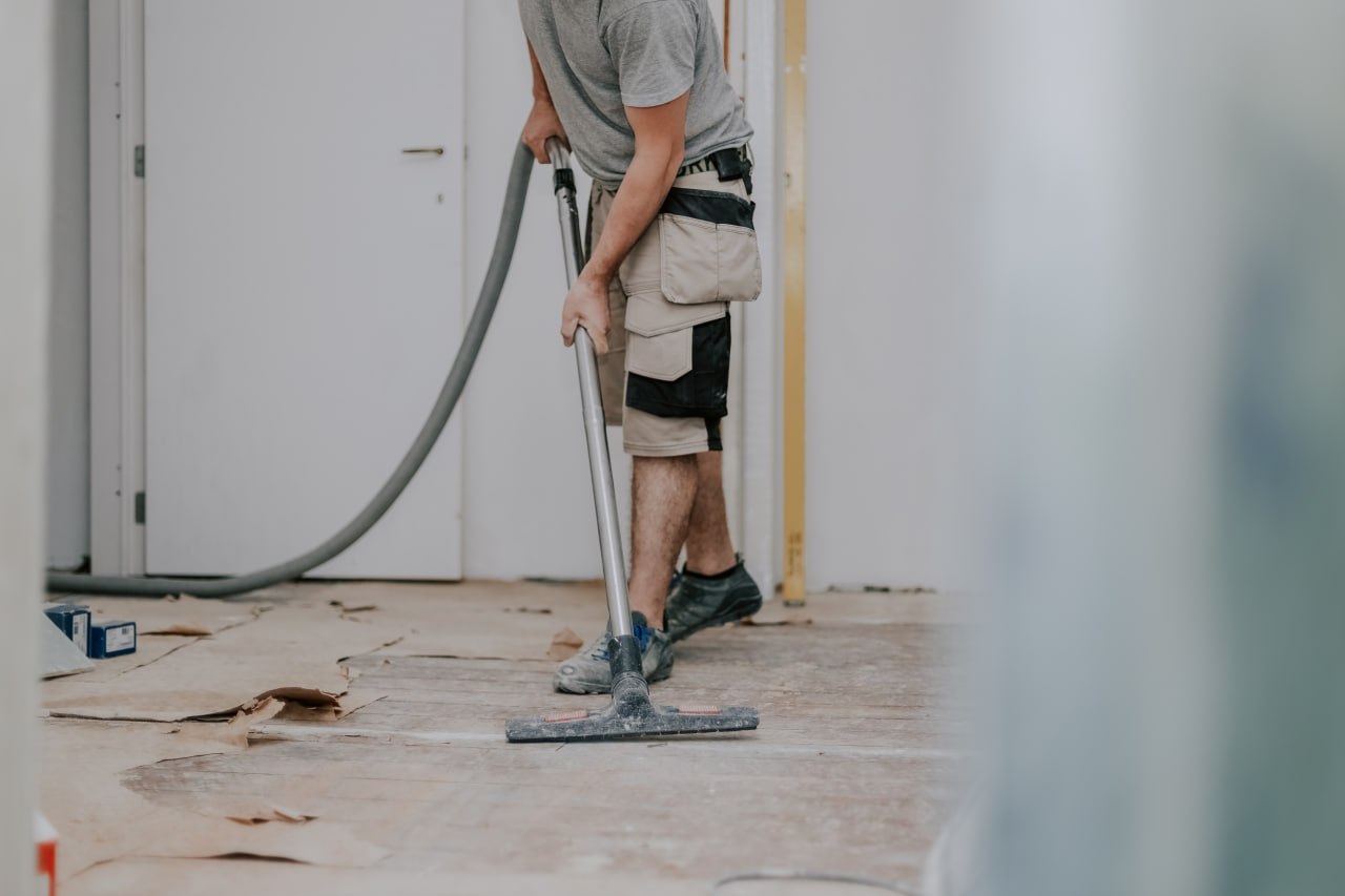 Post construction cleanup