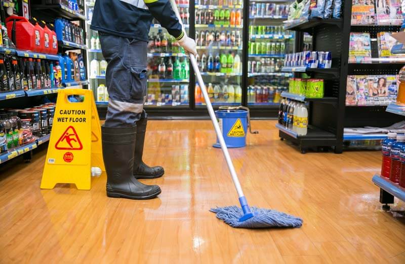 Retail cleaning